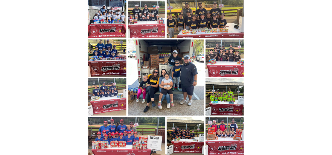 Spring Hill Little League Gives Back! 